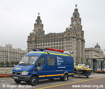 2007 Mercedes- Benz Sprinter water rescue unit, DK56 JXM, here seen 